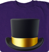 Try Metee Com Create A T Shirt In Seconds Top Hat Emoji Apple Ios 14 2 Top Hat Emoji Apple 21 Top Hat Emoji Au By Kddi 21